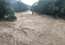 Autoridades mantienen vigilancia tras lluvias por el Frente Frío N. 19 en Tabasco.