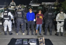 Detienen a jóvenes armados en Gaviotas.