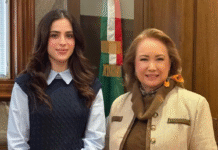 Fátima Bosch se reúne con la Ministra Yasmín Esquivel en la SCJN.