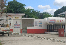 FGR asegura gasera en colonia Pino Suárez.