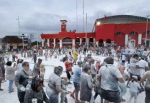 Joven fallece en carnaval de Tenosique durante baile de harina.