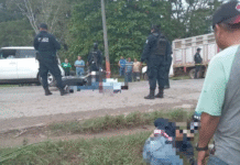 Defensa armada deja dos muertos tras intento de asalto en Huimanguillo.