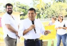 Javier May entrega pavimentación en Taxco tras escuchar al pueblo.