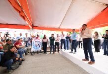 Javier May anuncia planta potabilizadora y desarrollo integral en Paraíso.