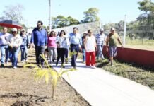 Javier May entrega vialidad y aulas del Telebachillerato en Jonuta.