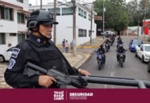 SSPC refuerza vigilancia preventiva con operativo Villahermosa Segura.