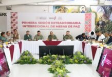 Tabasco y Chiapas refuerzan estrategia regional de paz.