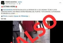 Desmienten disparos en secundaria técnica 28.