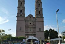 Operativo de la FIRT Olmeca deja detenido frente a Catedral.