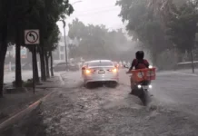Protección Civil eleva alerta naranja por lluvias intensas en Tabasco.