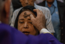 Anuncian horarios del Miércoles de Ceniza en Centro.