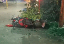 Muere motociclista tras derrapar en la Deportiva.