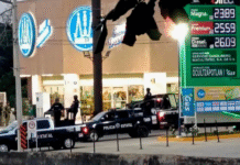 Ráfagas contra farmacia y gasolinera en Ocuiltzapotlán.