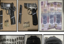 Caen dos con drogas y armas en Huimanguillo.