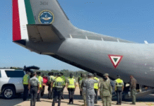 Reciben con honores a Guardias Nacionales abatidos.