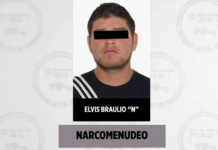 Elvis Braulio recibe sentencia de 4 años por narcomenudeo.