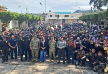 Ejército Mexicano participa en rodada por mes conmemorativo 2026.