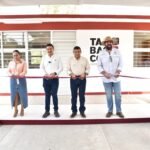 Javier May inaugura nuevo telebachillerato en Comalcalco.