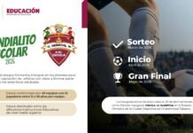 Mundialito Escolar 2026 impulsa deporte y educación en Tabasco.