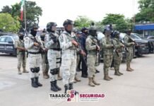 SSPC refuerza operativos para garantizar seguridad en Tabasco.