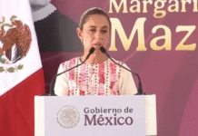 Sheinbaum defiende paz mundial y anuncia programas sociales en Comondú.