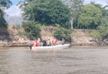 Hallan cuerpo de héroe del Usumacinta en Balancán.