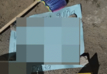 Hallan cabeza cercenada con mensaje criminal en Cunduacán.