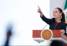 Homicidios en México disminuyen 44 por ciento durante gobierno Sheinbaum.