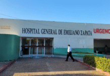 Muere mujer intoxicada en hospital de Emiliano Zapata.