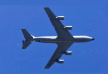 Avión cisterna estadounidense se estrella durante misión en Irak.