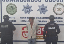 Detienen a hombre de intentar estrangular a mujer.
