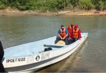 Buscan a pescador desaparecido en río de la Sierra.