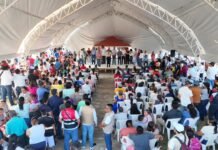 Javier May encabeza audiencia pública en Tierra y Libertad.