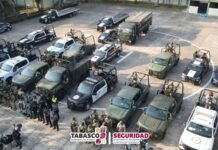 Fin de semana de operativos en Tabasco deja 27 detenidos.