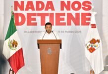 Javier May afirma que la transformación es invencible.