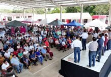 Impulsan riego para tecnificar el campo en Tabasco.