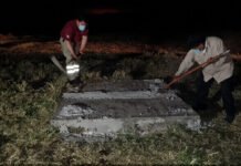 Hallan cuerpo en fosa clandestina en Huimanguillo.