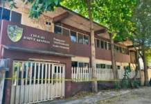 Colegio abandonado en La Lima ocultaba refugio clandestino.
