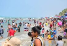 Más de 4 mil elementos cuidarán playas tabasqueñas en Semana Santa.