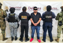Detienen a presunto integrante del CJNG en Puebla.