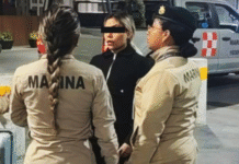 Detienen colombiana con cocaína oculta en AICM.