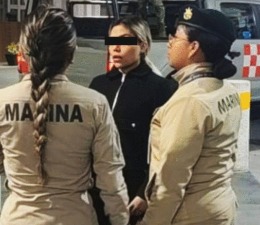Detienen colombiana con cocaína oculta en AICM.
