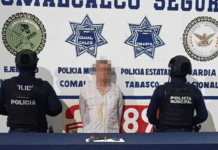 Detienen a sujeto por disparos en consultorio médico.