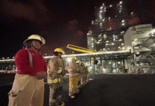 Refuerzan seguridad en instalaciones petroleras tras incidente reciente.