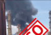 Incendio o incidente menor: humo en refinería de Tula.
