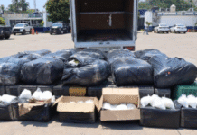 Cae cargamento millonario de 472 kilos de droga en Tabasco.