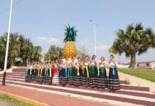 Embajadoras encienden la Preferia con gira intensa.
