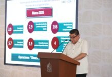 Seguridad en Tabasco logra más detenciones y decomisos en marzo.