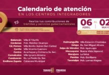 Gobierno acerca servicios fiscales a comunidades de Tabasco.