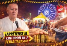 Iglesia llama a cuidar gastos y reforzar seguridad en Feria Tabasco.